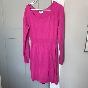Old Navy Fuchsia Knit Dress